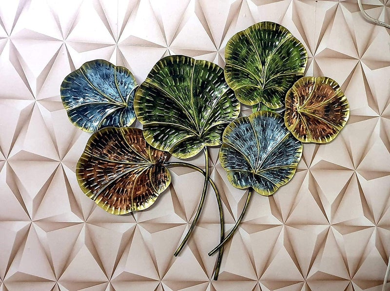 ZXC ZXC Wall Art Wall Hanging Wall Decor Metal Lotus Petal Perfect For Living RoomDrawing RoomHotel Restaurant  - Image 3