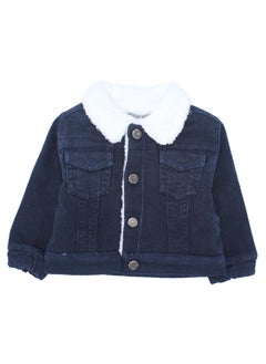 LONG-SLEEVED JACKET WITH FRONT POCKETS