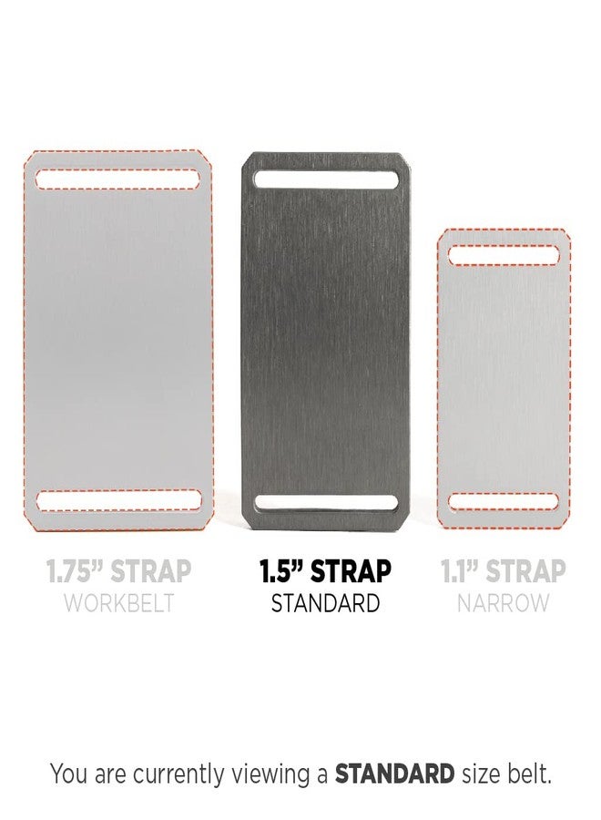 GRIP6 Belt Straps: Durable, No-Hole Universal Fit EDC Strap for Men and Women, Lightweight & Comfortable, Versatile for Everyday Carry & Outdoor Adventures - Made in the USA - Image 3