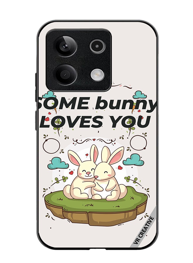 VR CREATIVE Protective Case Cover For Xiaomi Poco X6 Love Bunny Design Multicolour - Image 1