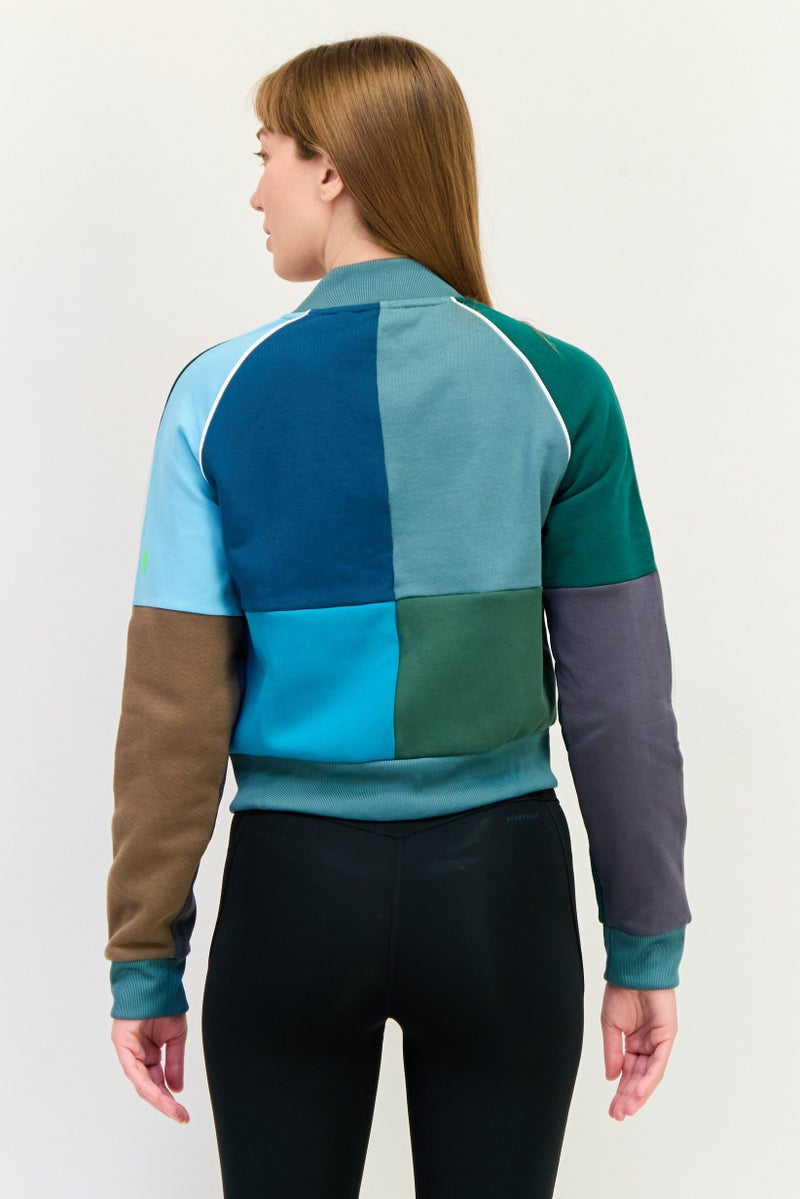 adidas Originals Adidas Originals x Kseniaschnaider Women Sportswear Fit Long Sleeve Outdoor Track Jacket, Multicolor  - Image 2