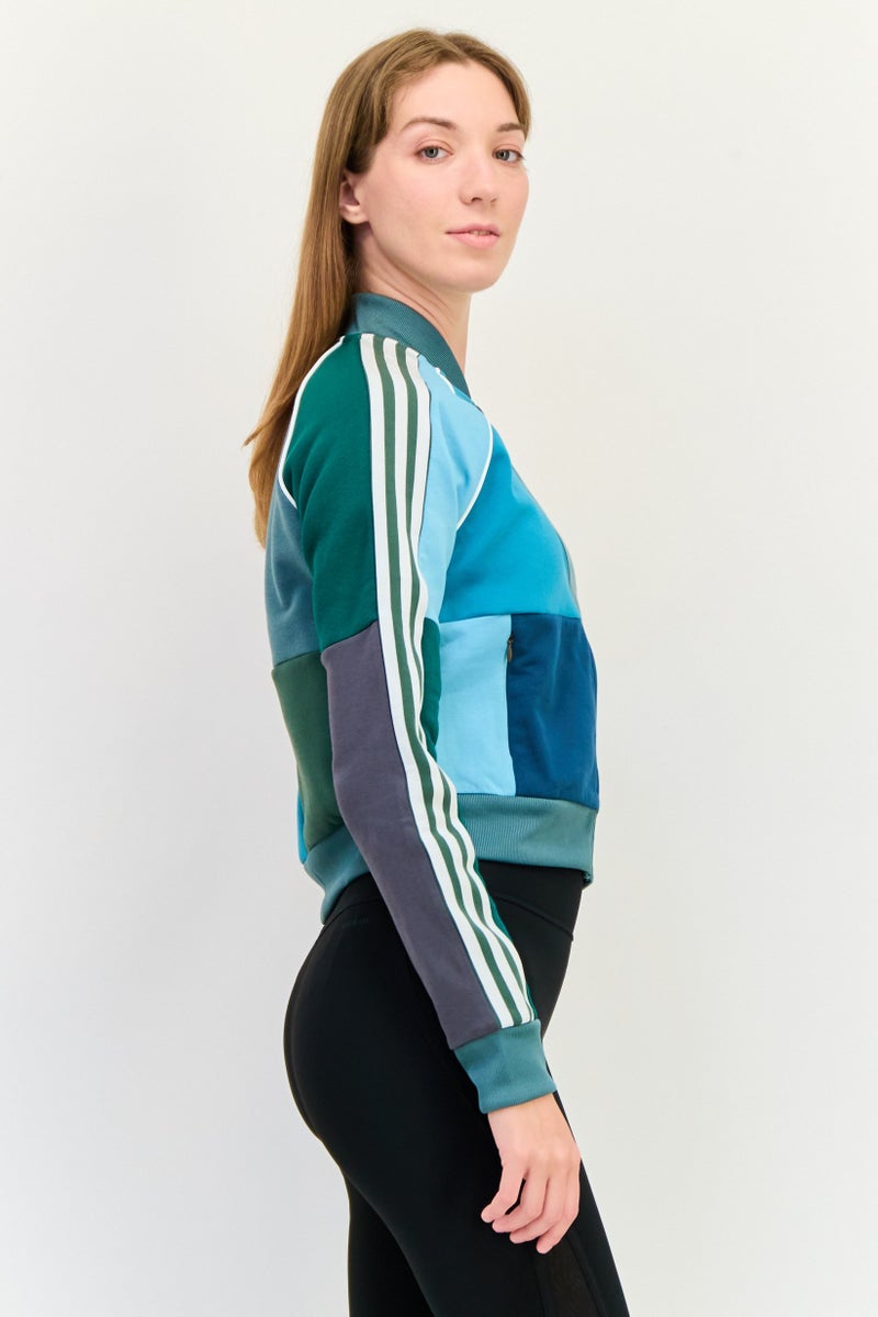 adidas Originals Adidas Originals x Kseniaschnaider Women Sportswear Fit Long Sleeve Outdoor Track Jacket, Multicolor  - Image 3