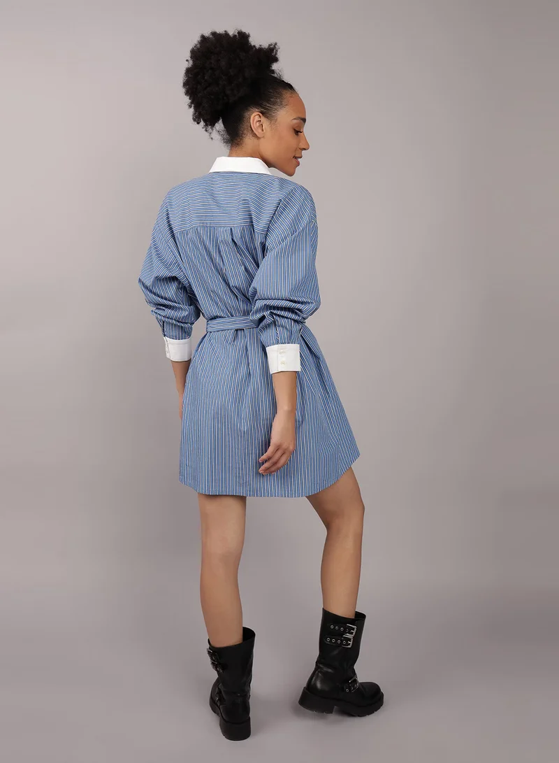 امريكان ايجل Easy Belted Dress