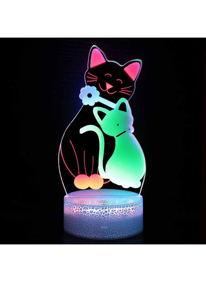Bluejw Specialized E-commerce Animal Series 3D Night Light Colorful Touch Remote Control Desk Lamp Acrylic Bedside Atmosphere Lamp - Image 1