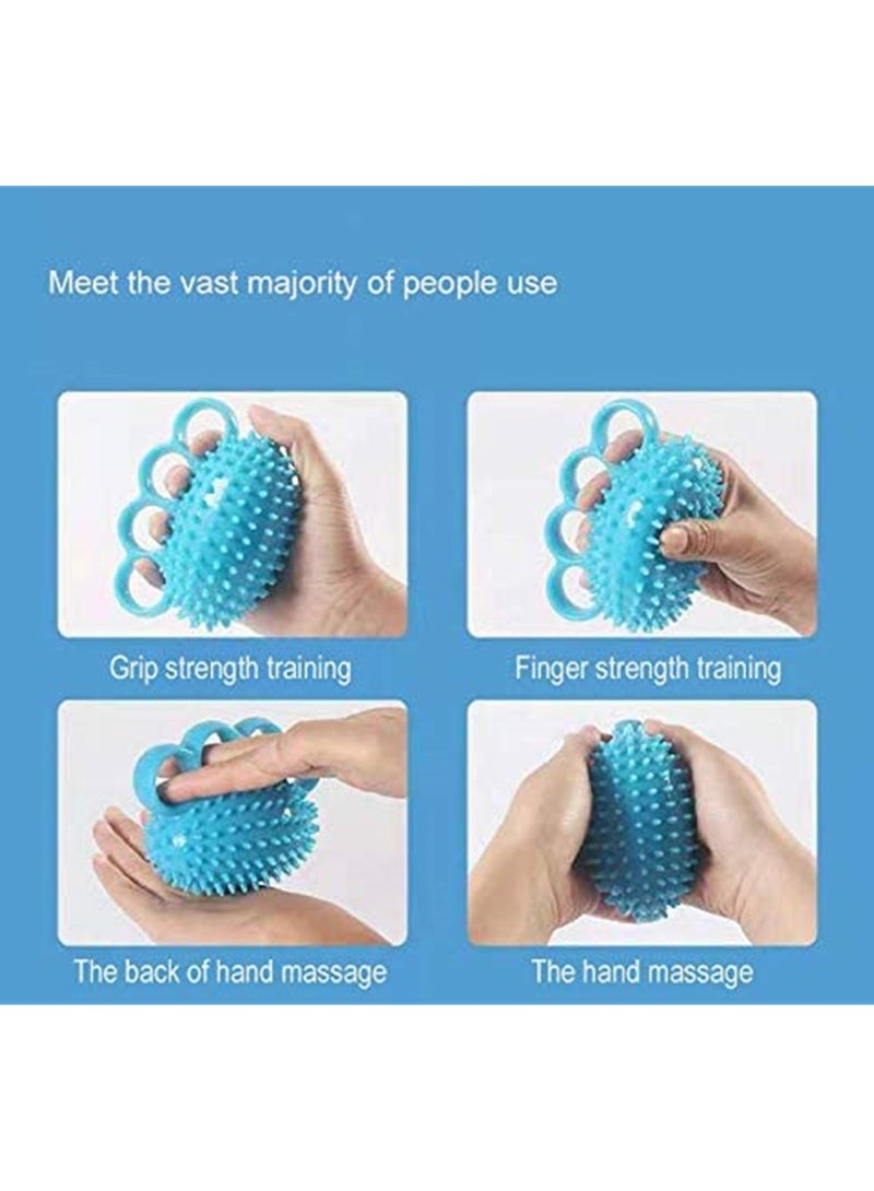 Zikra Spiky Massage Balls for Foot, Back, Muscles, Plantar Fasciitis, Muscle Soreness Massager Ball Exercise, Yoga, Deep Tissue Myofascial Release Trigger Point Recovery - Image 3
