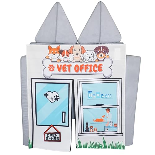 Couch Swag Play Panel for Childrens Foam Sofa Kids Couch (Vet Office) - Image 1