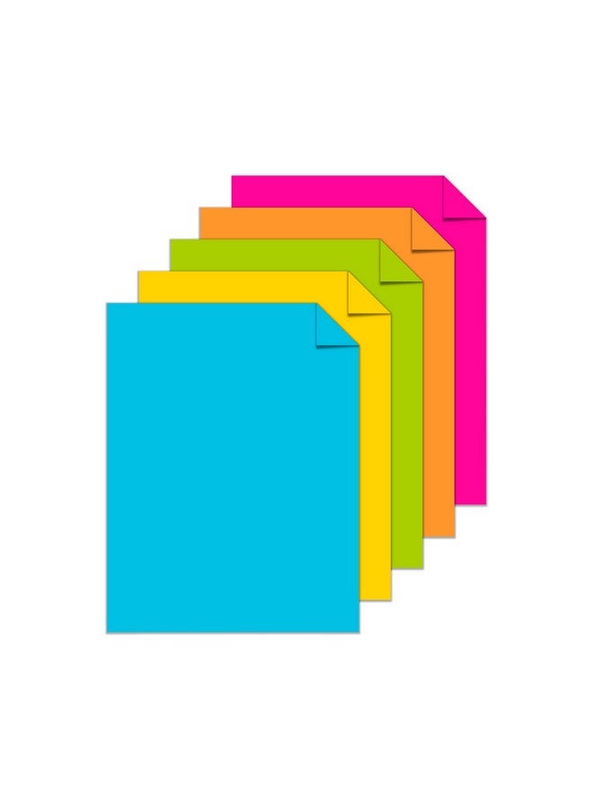 نينا ورق ملون من Astrobrightsbright بحجم حرف 24 رطل، ألوان متنوعة 500 ورقة - Image 2
