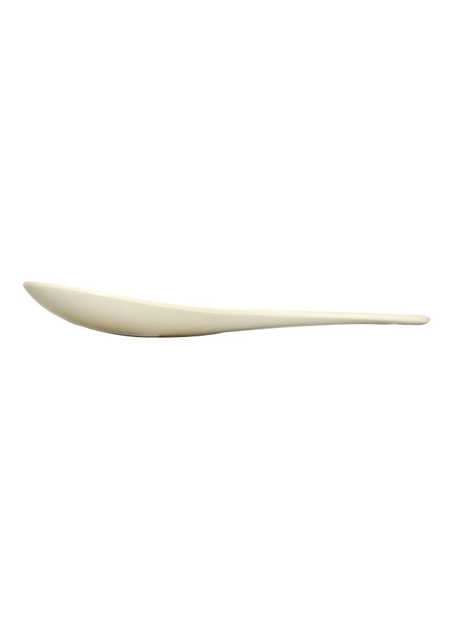 Royalford Melamine Ware Rice Spoon White Pearl 9cm - Image 2
