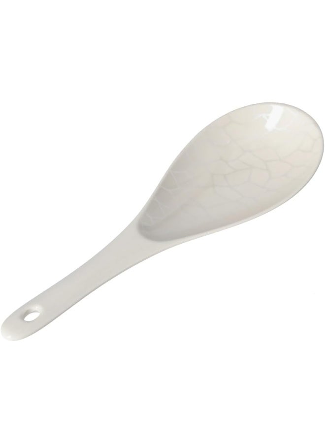 Royalford Melamine Ware Rice Spoon White Pearl 9cm - Image 3