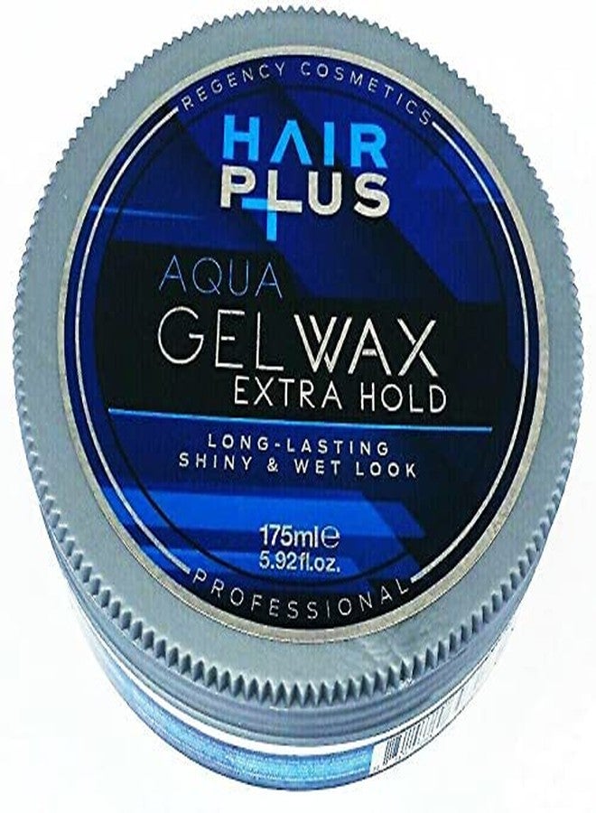 Regency Cosmetics Hair Plus Aqua Gel Wax | Water based | Extra Hold | Shiny, Wet look | 175 ml - Image 2