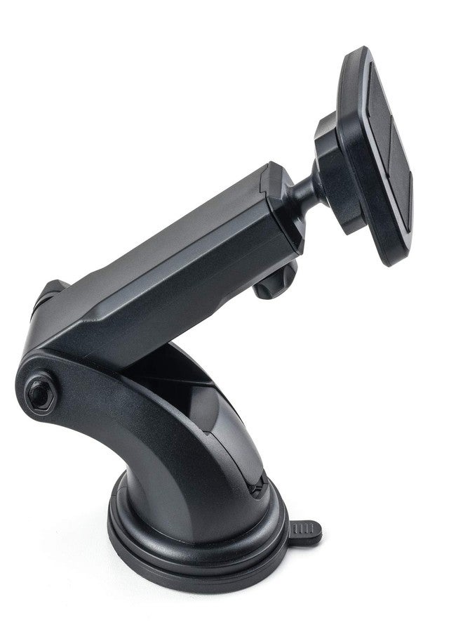 Dockem DashPro Magno Mount 3.0 Series: Magnetic Car Mount for Dash with Suction Base, Magnet Head, and Long Range Adjustable Extension Arm - Image 1