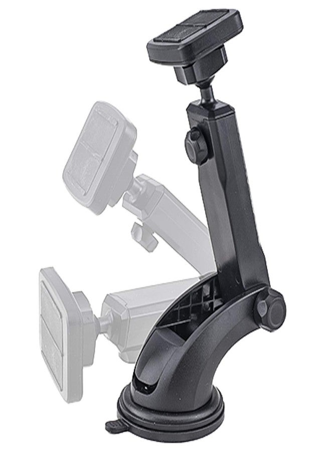 Dockem DashPro Magno Mount 3.0 Series: Magnetic Car Mount for Dash with Suction Base, Magnet Head, and Long Range Adjustable Extension Arm - Image 5