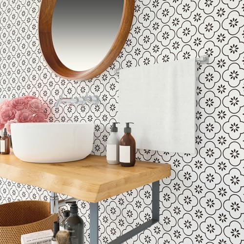 Brandian 12 pcs PVC Tile Stickers for Cabinets & Doors, Covers 2 Ft x 3 Ft, Water Resistant, 6x6 Inches (Pack of 12) - Image 3