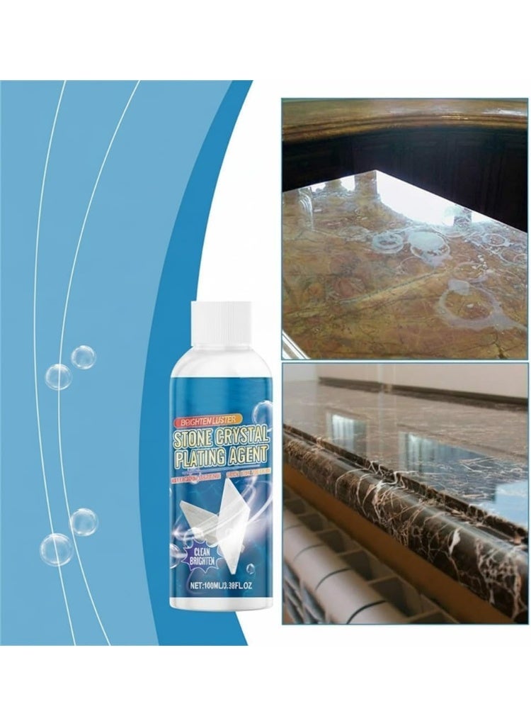 السمك اليهودي Powerful Stone Stain Remover for Marble  Granite, Professional Cleaner for Kitchen Oil Stains, Cooktops, Tiles, Bathroom Surfaces, Removes Stubborn Stains from Natural Stone - Image 5