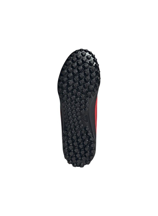 Adidas أحذية كرة القدم للأطفال أديداس F50 كلوب تيرف - أسود أساسي/مضيء - Image 3