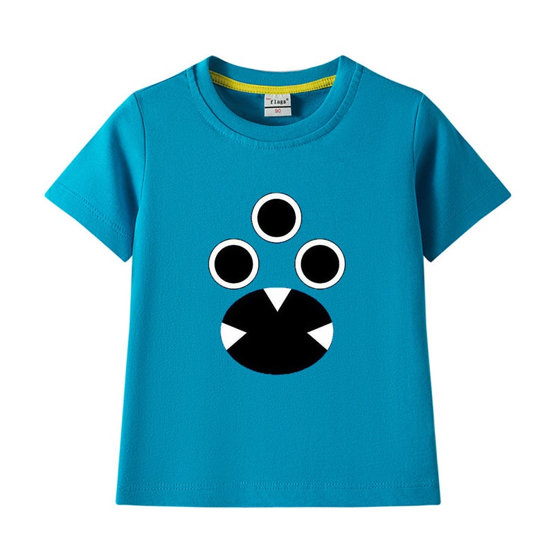Children'S T-Shirt Boys Short Sleeve Cotton 2023 New Summer Boys Children'S Clothing Bottoming Summer Clothes - Image 2