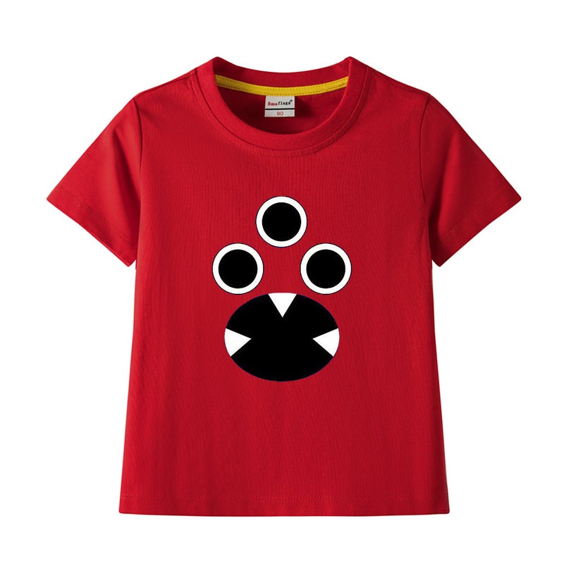 Children'S T-Shirt Boys Short Sleeve Cotton 2023 New Summer Boys Children'S Clothing Bottoming Summer Clothes - Image 3