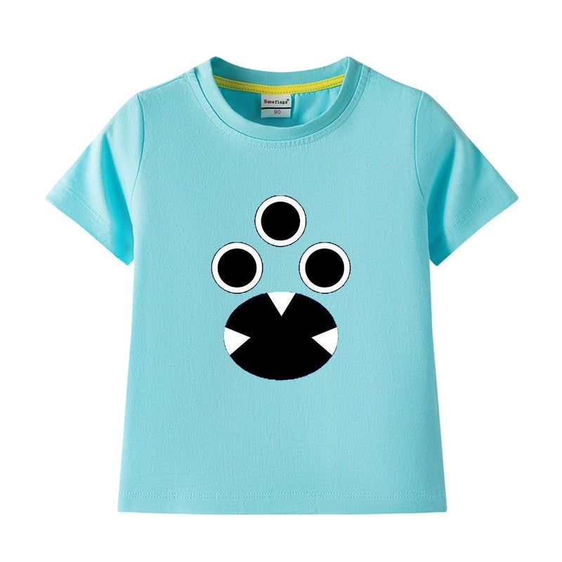Children'S T-Shirt Boys Short Sleeve Cotton 2023 New Summer Boys Children'S Clothing Bottoming Summer Clothes - Image 5