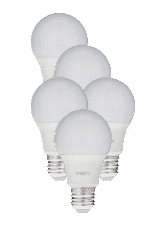 Philips لمبة LED 7 واط E27 6500 كلفن 230 فولت، ضوء نهاري بارد (عبوة من 5) - Image 1