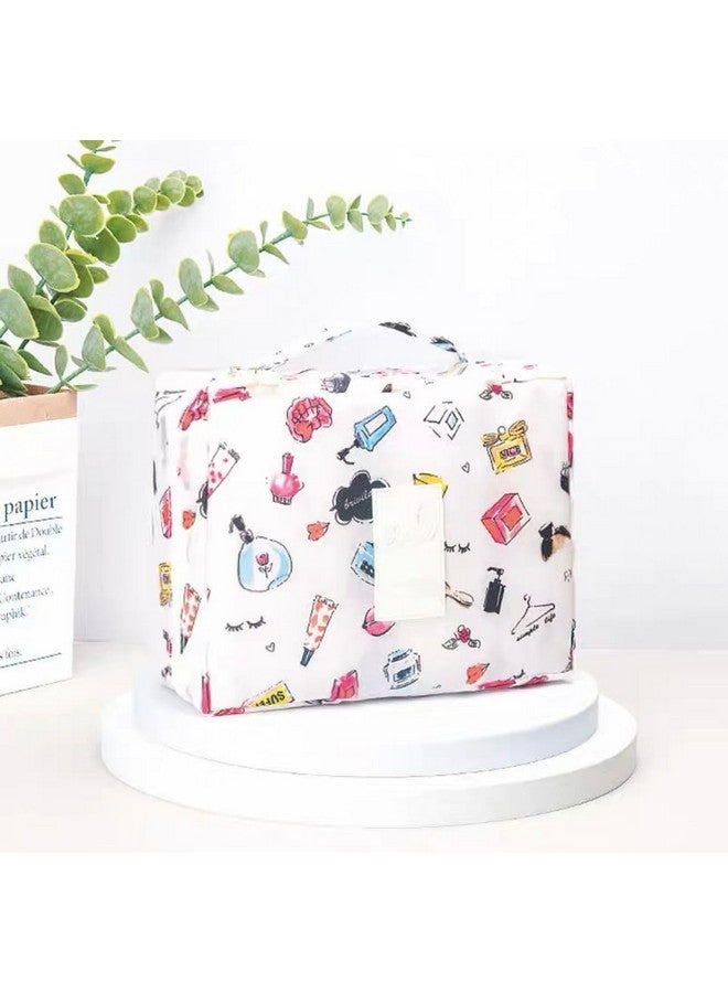 ABTRIX with AB Objects 17 Cms Cosmetic Pouch (M_ABT001561_White) - Image 2