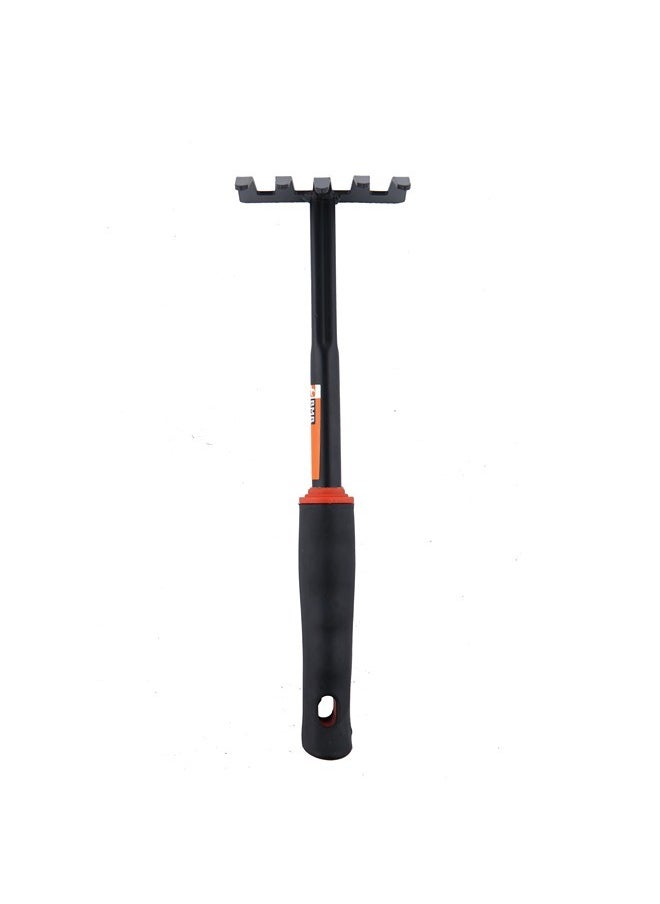 LAWAZIM Heavy Duty Garden Iron Fork Shovel Black hand wide outdoor gardening trowel Fires Coal Black  - Image 3
