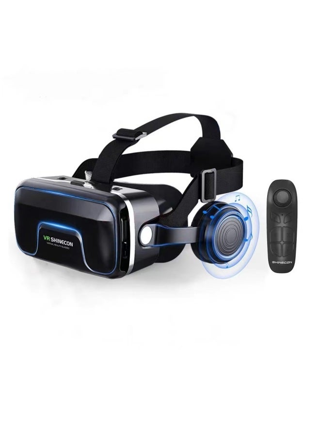 Chimeric Mirror G04ea Seventh Generation Vr Glasses 3d Virtual Reality Gaming Headset Digital Eyewear-Color:G04EA + B03 Handle - Image 1