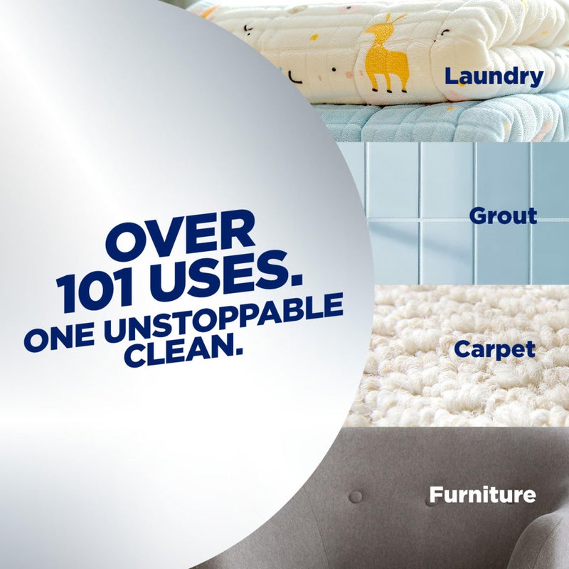 OxiClean Triple Action Free Versatile Stain Remover Powder, Use with Detergent, No Fragrance, No Dyes, No Phosphates, No Chlorine, Removes Stains, Brightens Colors and Whites, 4 lbs - Image 5