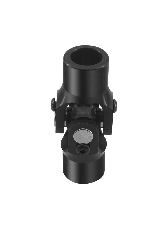 RABROPAR Single Steering Shaft Universal U Joint Coupling 3/4" Round x 3/4" Smooth Round Black, 35° Degree Maximum Working Angle, Total Length 96mm (3-3/4") - Image 3