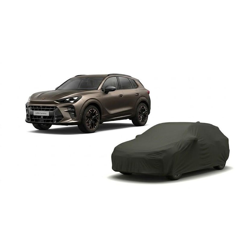 Fully waterproof car cover – resistant to water and dust – durable material for protection from sun and rain – designed for the CUPRA TERRAMAR - Image 1