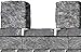 Beistle Stone Wall Border Party Accessory 1 count 1Pkg - Image 2