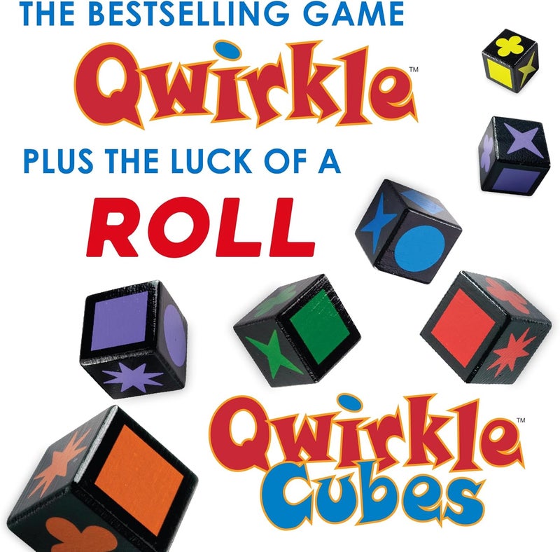 MindWare Qwirkle Cubes: Big Box - A Fun Family Game for 2-4 Players Ages 6 and Up - Image 2