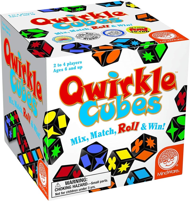 MindWare Qwirkle Cubes: Big Box - A Fun Family Game for 2-4 Players Ages 6 and Up - Image 4