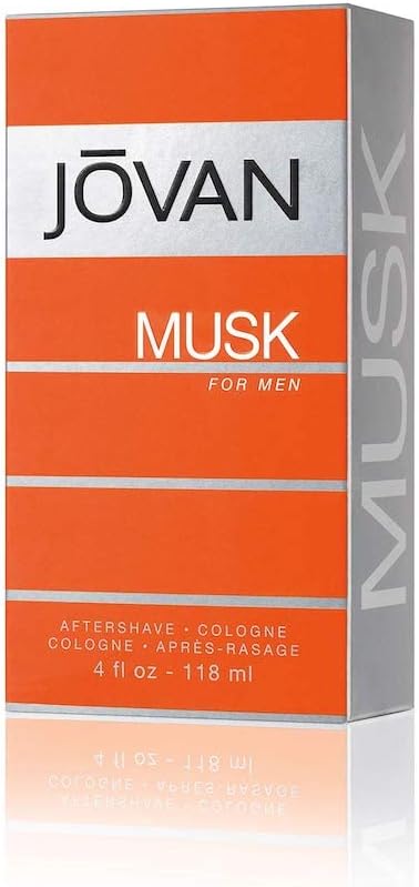 Jovan Musk Aftershave Lotion for Men 118 ml - Image 1