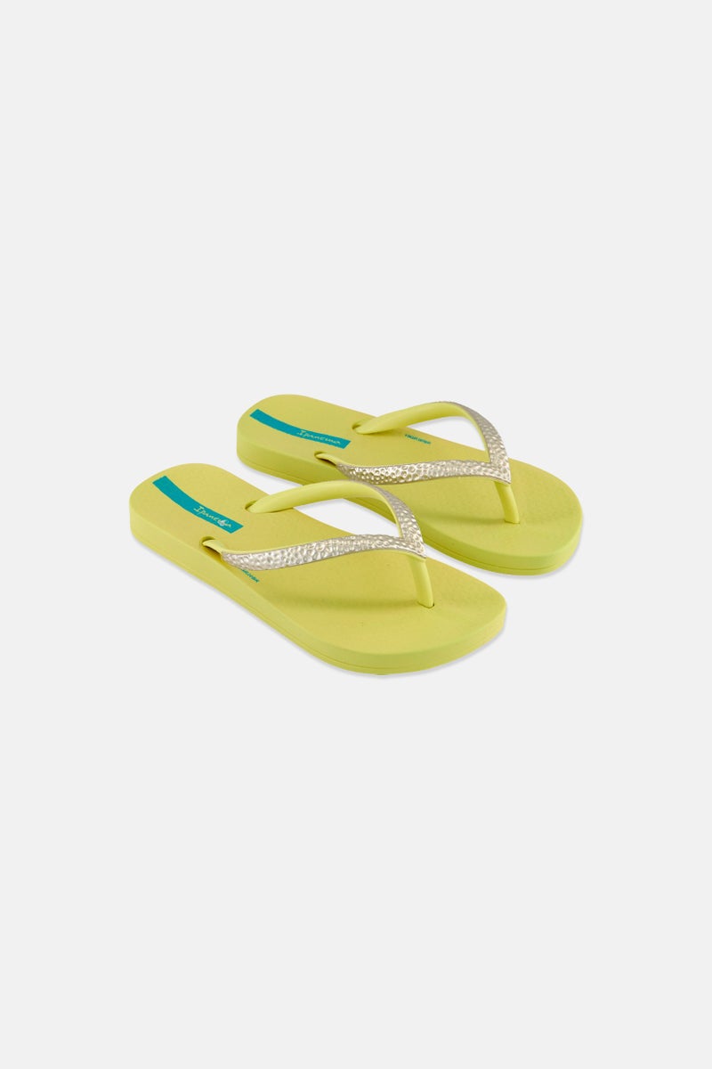 Ipanema Kids Girl MeshIII Slip On Slippers, Yellow  - Image 1