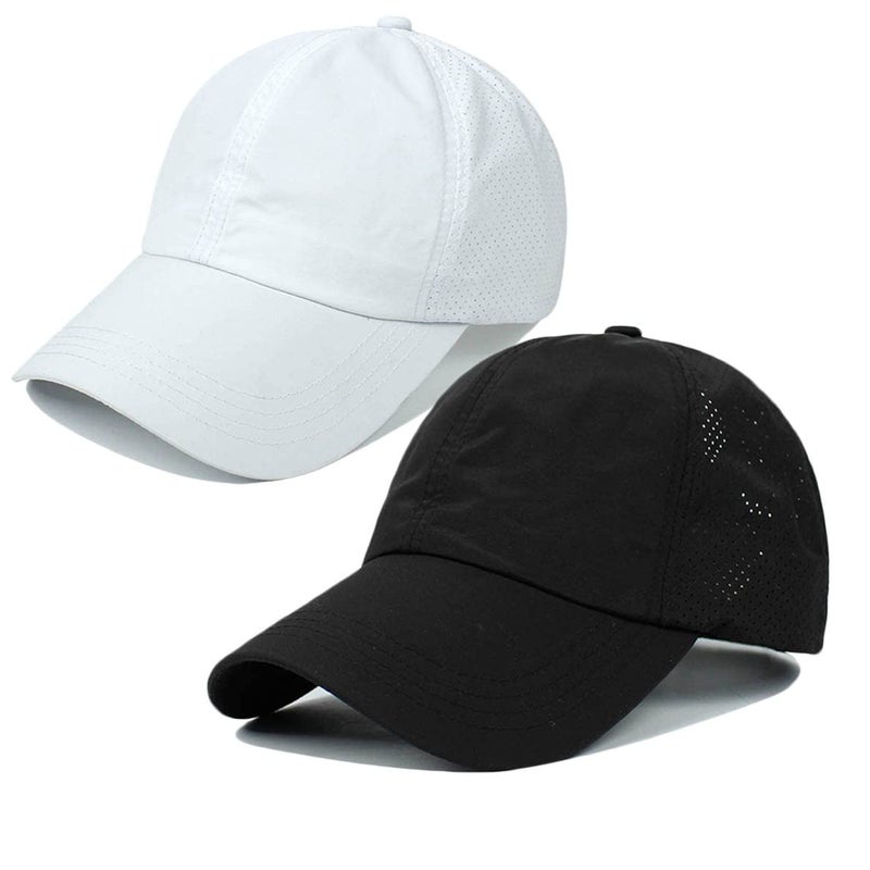Bucaum Cross Hat Womens Baseball Cap -Cross Ponytail Hat Baseball Cap - Image 1