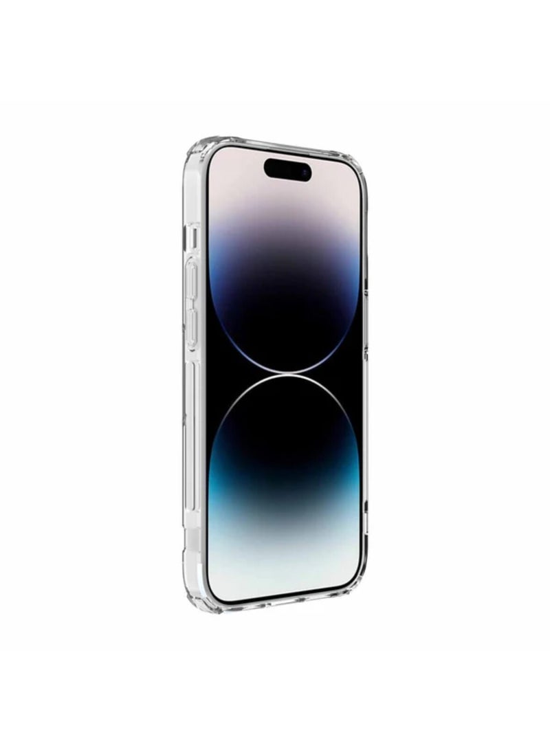 Nillkin Nillkin High Quality Nature TPU Pro Magnetic Case For Apple iPhone 15 Pro Max White  - Image 4