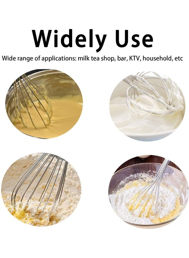 Professional 12-Inch Stainless Steel Balloon Whisk – Premium Wire Whisk for Mixing, Whipping, Beating & Blending – Ergonomic Lightweight Handle, Rust-Resistant, Durable - Image 4