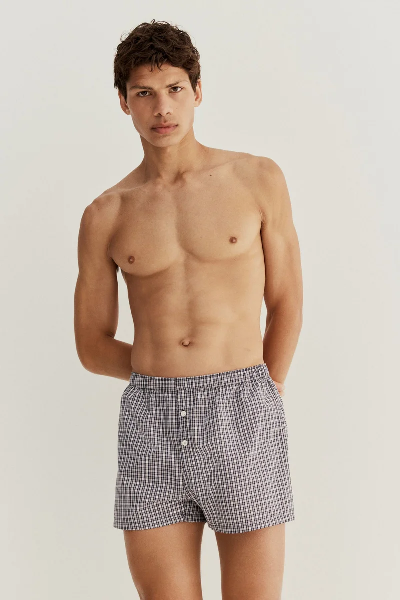 H&M 3-pack woven boxer shorts