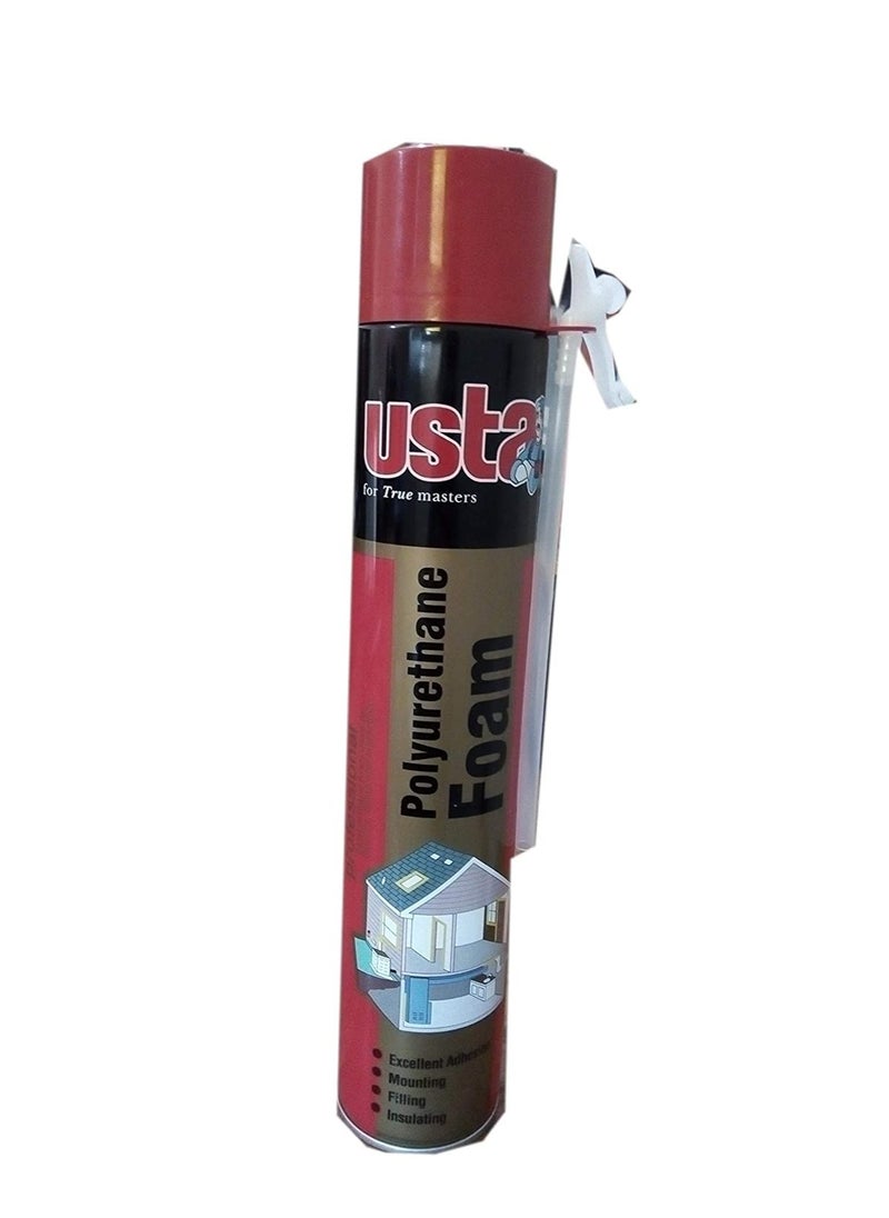 Generic - USTA Professional Polyurethane Foam For Fixation ,Filling , and Insulation 700ml - Image 1
