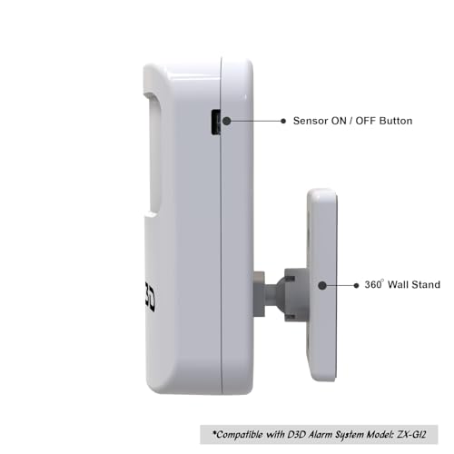 D3D PIR Motion Detection Sensor -433Mhz RF Frequency Model: PR_G12 - Image 2
