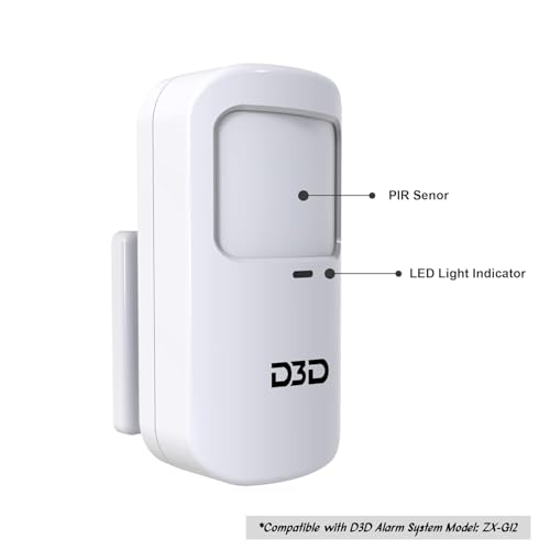 D3D PIR Motion Detection Sensor -433Mhz RF Frequency Model: PR_G12 - Image 3