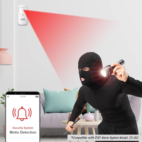 D3D PIR Motion Detection Sensor -433Mhz RF Frequency Model: PR_G12 - Image 5