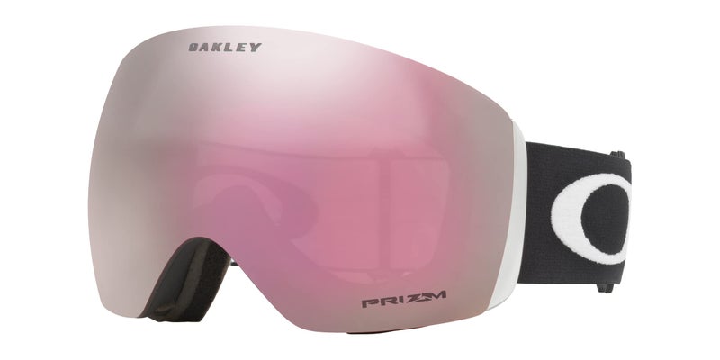 Oakley mens Flight Deck, Matte Black W/Prizm Hi Pink Iridium , Large - Image 1