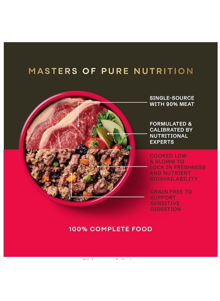 AATU 90/10 Wet Dog Food in a Tin - Angus Beef (6x400g) - Grain Free Recipe - No Artificial Ingredients - Good for Low Maintenance Feeding - Image 3