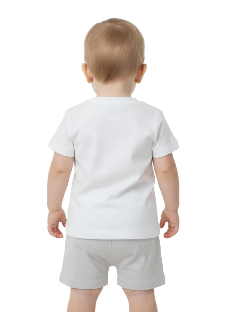 ديزني Disney Pluto Play Time Graphic T-Shirt for Toddlers | Character Print Casual Crew Neck Tee