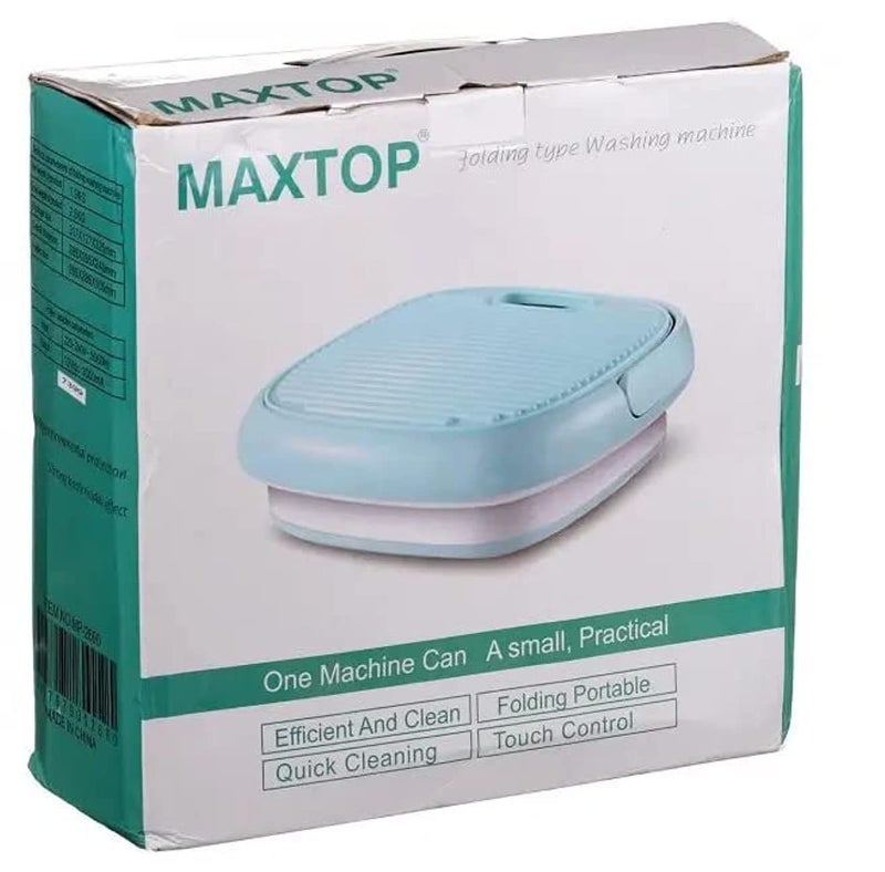 Maxtop Portable Mini Folding Clothes Washing Machine, for Home and Travel - Image 1