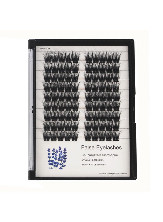 Hannahool 90Pcs 818Mm Available Grafted Thickness 0.07Mm Wide Stem Individual False Eyelashes Dramatic Look Cluster Volume Eye Lashes Extensions (18Mm) - Image 1