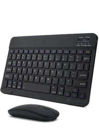 Wireless Keyboard,Multi-Device Universal Bluetooth Keyboard, Portable Keyboard, Suitable for iPad Mini 9.7/10.2/10.5/10.9/11/12.9 inch, Samsung Tablets, Smartphones, PC, MacBooks (Black) - pzsku/Z38748CD9358FA5783F68Z/45/_/1732116994/c789eed7-5b9c-4a51-8c41-4879c03600e8