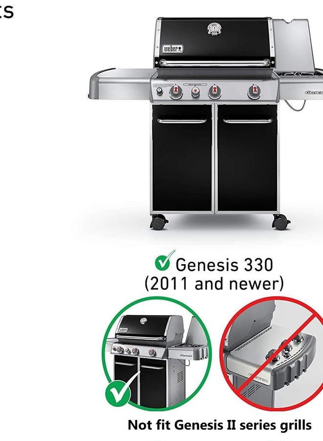 Grisun 7629 Igniter Kit for Weber Genesis 330 Model 65946, 2011 & Newer (Front Mounted Control Panel) Electronic Igniter, Electrodes Ignitions Kit for Weber Genesis 300 Series Gas Grill - Image 2