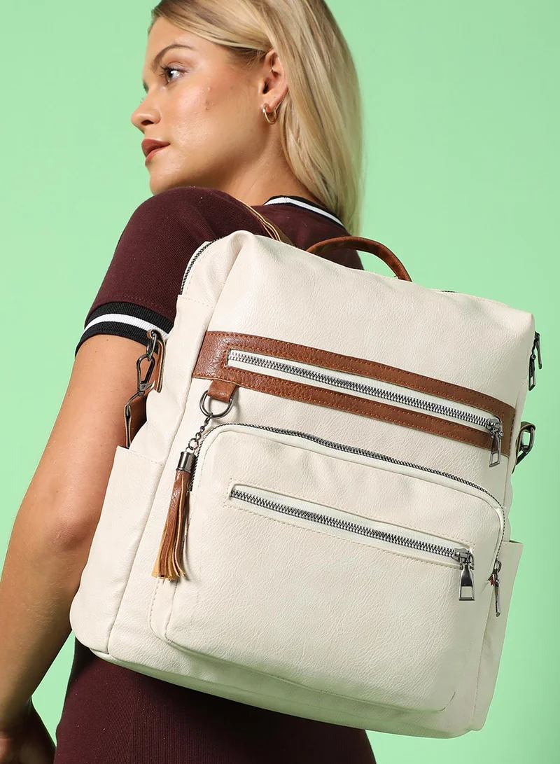 Haute Sauce  Odyssey Multicolor Backpack  | Best Price UAE